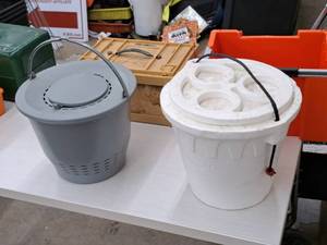 lot 422 image: Bait Tackle Boxes (x2), Tackle Boxes (x2)