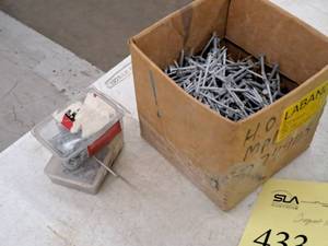 lot 436 image: Lot of (1 Box) Nails