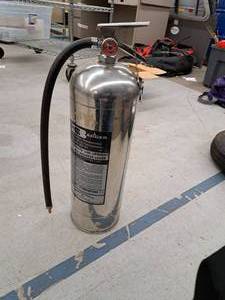 lot 418 image: Badger WP-51 Automatic 2-12 Gallon Pressurized Water Fire Extinguisher