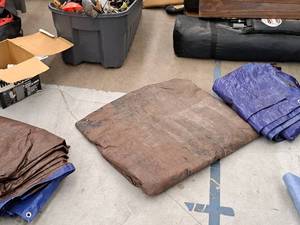 lot 415 image: Lot of (3) Tarps