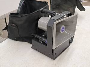 lot 156 image: Ampli-Vox Multimedia Stereo Amplifier Loud Speaker with Carry Case