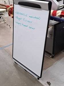 lot 126 image: Dry Erase Board with Stand