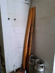 lot 73A image: Lot of (2) 8 Fork Lift Fork Extensions