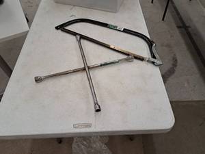 lot 188 image: 4-Way Tire Iron, Union 24 Tree Saw