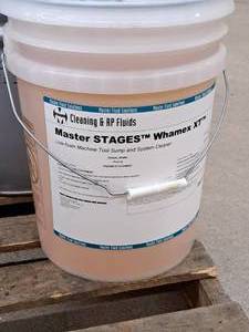 lot 322 image: Mater Fluid Solutions Master STAGES Whamex XT 5-Gallon Low-foam Machine Tool Sump and System Cleaner