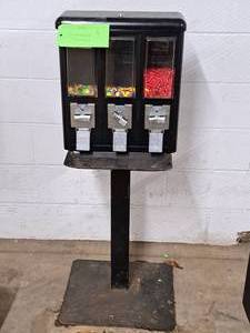 lot 296 image: Bulk Candy Dispenser 3-head $.25