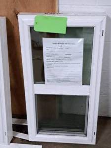 lot 300 image: Lindsay Super Spacer Double Hung House Window (Brand New, Never Installed)