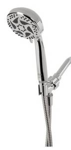 lot 64 image: Jacuzzi  Theraspin Chrome Handheld Shower 2.5-GPM (9.5-LPM)