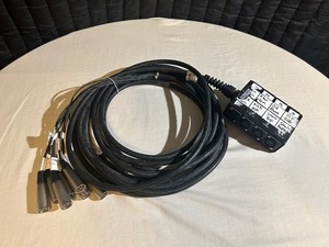 lot 30 image: Hosa Technology SH 8X0 25 8-Channel Sub Snake Station with No Return (25 ft)
