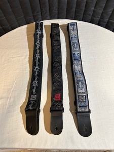 lot 44 image: PLANET WAVES Lot of 3- Guitar Straps