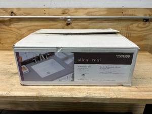 lot 71 image: ALLEN  ROTH White Undermount Rectangular Traditional Bathroom Sink with Overflow Drain (19.69-in x 15.75-in)