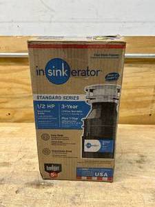 lot 22 image: INSINKERATOR Badger 5XL Non-corded 12-HP Continuous Feed Garbage Disposal