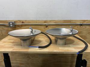 lot 112 image: Halsey Taylor Water lot of 2- Drinking Fountain ONLY OVLSEBP_F 7434004883