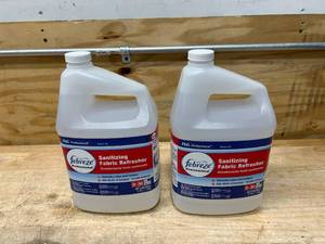 lot 88 image: FEBREZE Lot of 2- Professional Sanitizing Fabric Refresher (1 gal each)
