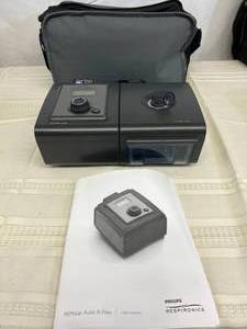MSRP $2500 Philips Respironics System One REMstar Auto With A-Flex &amp Sleep Mapper CPAP Machine &amp Humidifier WCarrying Bag, Reservoir, Power Cord &amp Manual -Works Great&nbspMaskHose Not included 1st Pic Is Stock Photo - Rest Are Actual