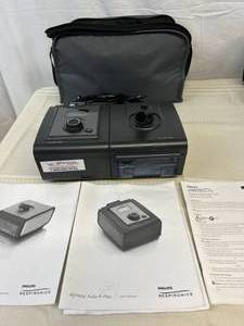 MSRP $2500 Philips Respironics System One REMstar Auto With A-Flex &amp Sleep Mapper CPAP - VPAP Machine With Carrying Bag, Smart Card, Reservoir, Power Cord &amp Manual - Works Great&nbspMaskHose Not included 1st Pic Is Stock Photo