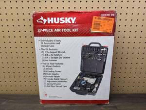 lot 164 image: Husky 27-Piece Air Tool Kit