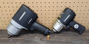 lot 125 image: Husky 800 ft.lbs. 12 in. High-Low Impact Wrench and 1400 ft.lbs. 34 in. Impact Wrench