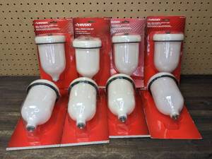 lot 144 image: New, Lot of 8 Husky 600 cc Spray Gun Cups