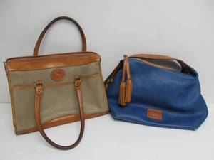 lot 54 image: 2 Genuine DOONEY & BOURKE Leather Purses