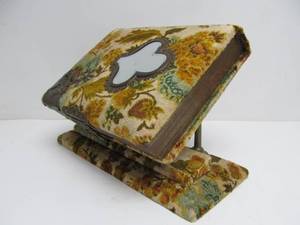 lot 57 image: Excellent Antique Victorian Photo Album wStand