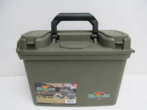 lot 66 image: FLAMBEAU 14 Dry Box FULL of Brand New Fishing Bait