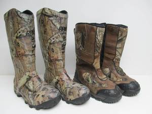 lot 70 image: 2 Nice Pair of Mens RED WING Irish Setter Boots - Size 9M