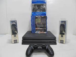 lot 78 image: Working Playstation PS4 Video Game System wGames