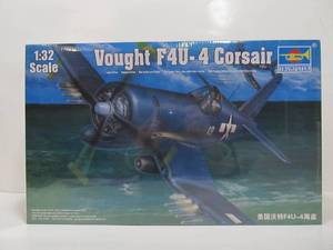lot 123 image: Larger Size New in Box Trumpeter Vought F4U-4 Corsair Fighter Plane Model Kit