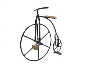 lot 130 image: Antique Style High Wheel Bicycle Decor Piece
