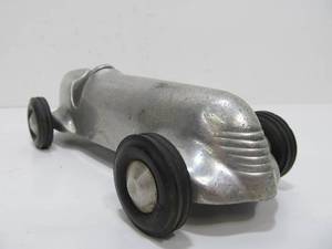 lot 131 image: Very Cool Vintage 1950s era Cast Aluminum Race Car