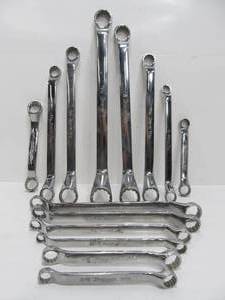 lot 173 image: 14-Piece Set of SNAP-ON 12 Point Offset Box Wrenches