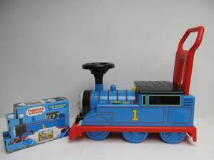 lot 141 image: Working Thomas The Train Childs Ride-On Toy Train wSound