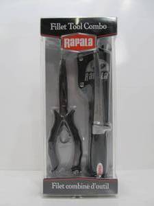 lot 228 image: Brand New RAPALA Fillet Knife & Tool Combo