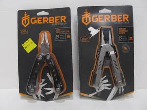 lot 241 image: 2 Different Brand New GERBER Multi-Tools