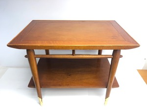 lot 8 image: Nice Mid Century LANE Copenhagen Side Table