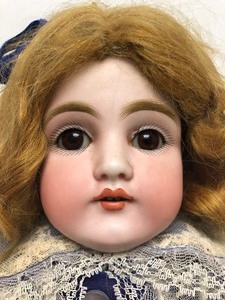 lot 41 image: Fantastic Antique German Doll wOriginal Outfit