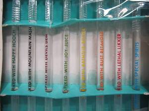 lot 325 image: NOS Vintage 1950s Spike-Stirs Glass Stir Stick 