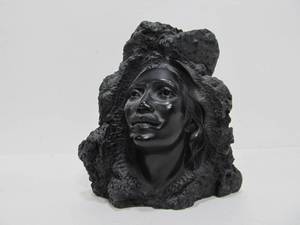 lot 327 image: Signed Vintage 1960s COCO JOE Hawaiian Lava Sculpture