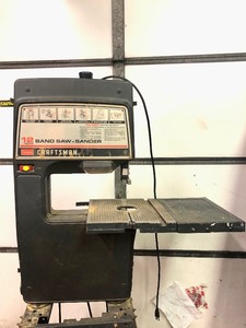 lot 43 image: Working Sears CRAFTSMAN 12 Band Saw - Sander