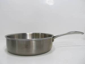 lot 349 image: Zwilling J.A. Henckels 3 QT Saucepan Saute Stainless Steel Induction 3-Ply 1810