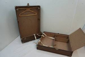 vintage locker trunk