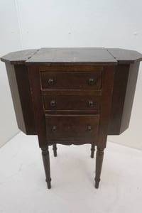 vintage sewing cabinet