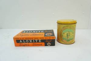 vintage tin, box