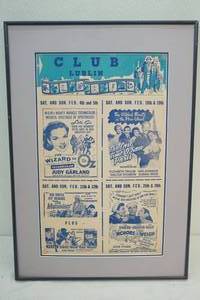 vintage club Lublin theater poster
