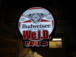 Budweiser We ID Sign 20x22