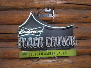 Budweiser Black Crown 28x24 (one light needs work)