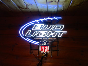 Bud Light NFL Sign 26x22