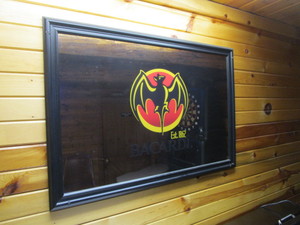 Bacardi Mirror 27x40