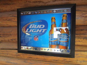 Bud Light Mirror 24x30